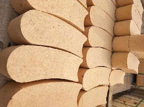 High aluminum universal arc brick